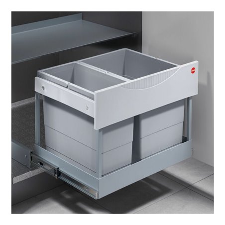 Hailo Abfalltrennsystem 3644801 Raumspar Tandem S Plus