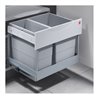 Hailo Abfalltrennsystem 3644821 Raumspar Tandem S Plus