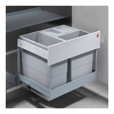Hailo Abfalltrennsystem 3644831 Raumspar Tandem S Plus