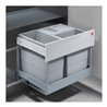 Hailo Abfalltrennsystem 3644831 Raumspar Tandem S Plus