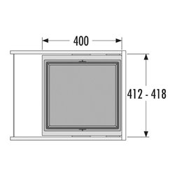 Hailo Abfalltrennsystem 3608461 Cargo Synchro 450 55