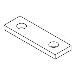 DIN 15058 Achshalter, ST 40x10 HP