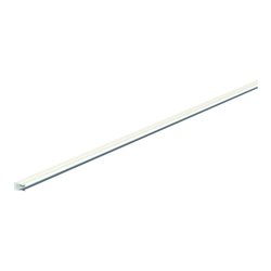 Stromschiene, 2,5 m, ws. 6x10 mm, ohne Endk.