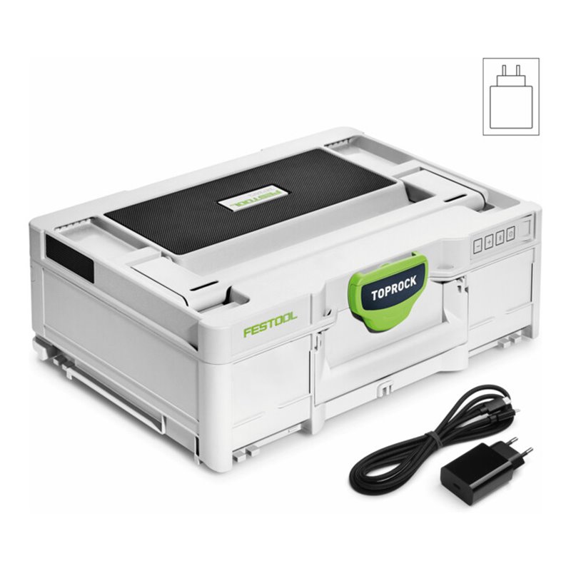 Festool Bluetooth® Lautsprecher TOPROCK SYS3 BT20 M 137 USB-C