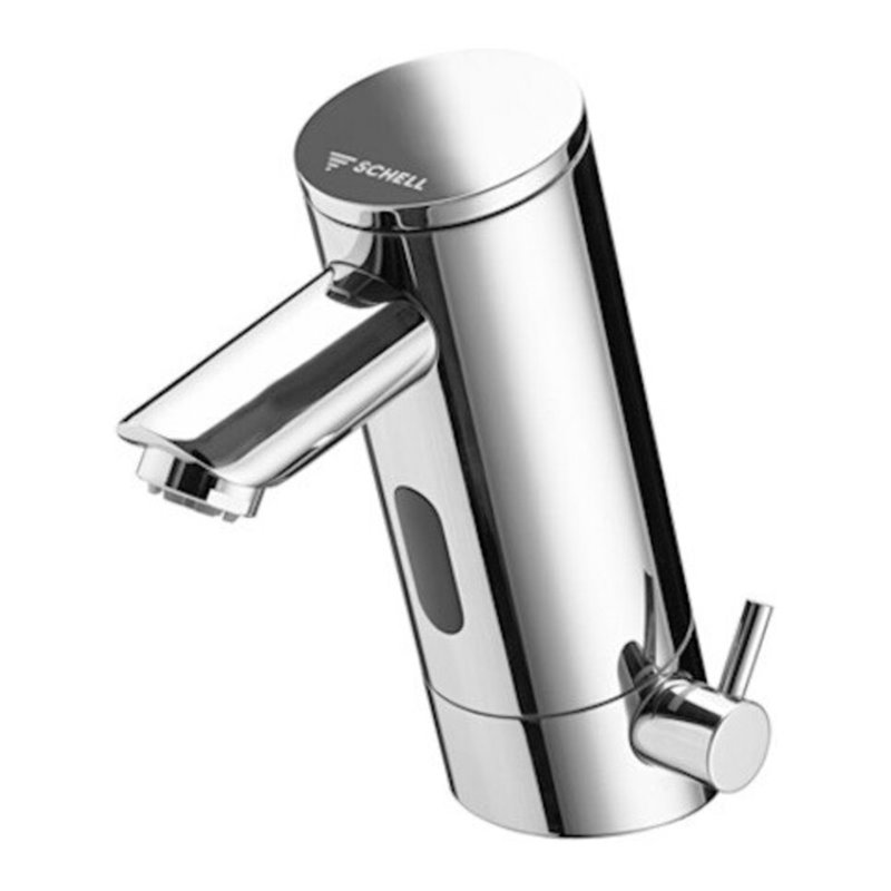Schell El.-Waschtischarmatur PURIS E f Mischw, o. Stromversorgung, verchromt