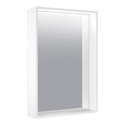 Keuco Lichtspiegel X-Line 460x850x105mm, Vul., m SpHz, Farbe ein.