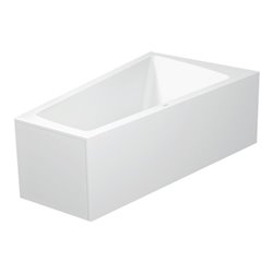 Duravit Badewanne Paiova 170x100x46cm, 1 RS rechts, weiß