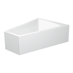 Duravit Badewanne Paiova 170x130x46cm, 1 RS rechts, weiß