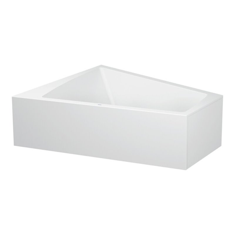 Duravit Badewanne Paiova 180x140x46cm, 1 RS links, weiß