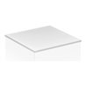 Keuco Abdeckplatte Edition 11 Planning 106,6x3x52cm, Gl. sw, kl, Unters. lack.