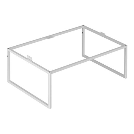 Keuco Bodengestell X-Line 65x25,5x47cm, Dek. we m, Glas weiß klar
