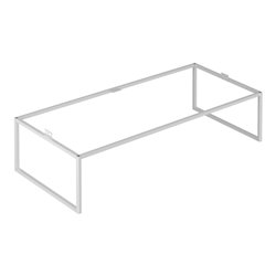 Keuco Bodengestell X-Line 100x25,5x47cm, Dek. we m, Glas weiß klar