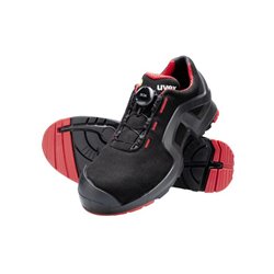 Uvex Sicherheitshalbschuhe S3 SRC uvex 1 x-tended support aus Mikrovelours, uvex xenova® Kunststoffkappe