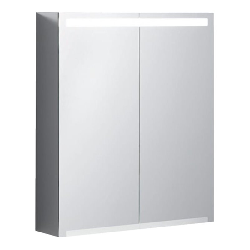 Geberit Spiegelschrank Option 60x70x15mm, mit Beleuchtung, 2 Türen