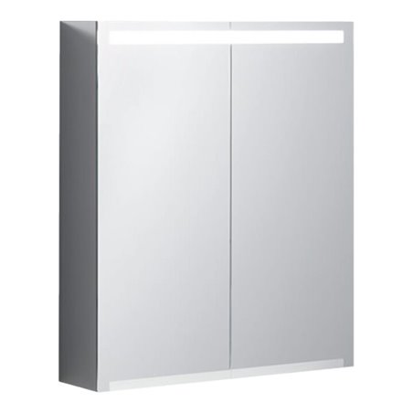 Geberit Spiegelschrank Option 60x70x15mm, mit Beleuchtung, 2 Türen