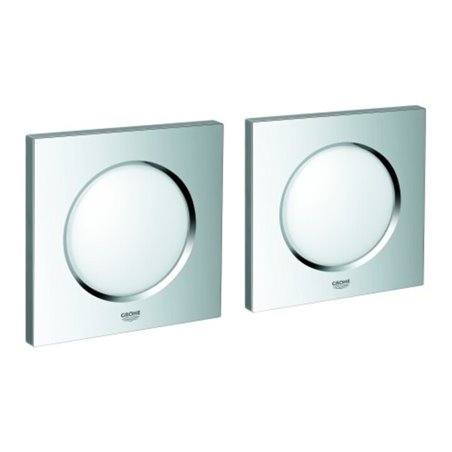 Grohe Lichtmodule Rainshower F-Series 12,7x12,7cm, 2 Stück, chrom