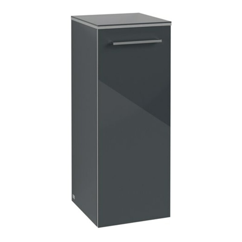 V&B Seitenschrank Avento 35x89x40,5cm, 1 T, l, G vc gl., cryst Gr