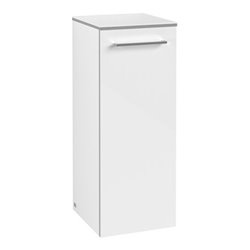 V&B Seitenschrank Avento 35x89x40,5cm, 1 T, l, G vc g, cryst wh.