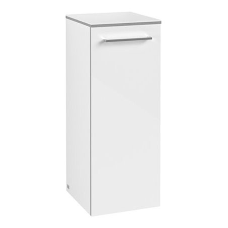 V&B Seitenschrank Avento 35x89x40,5cm, 1 T, l, G vc g, cryst wh.