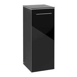 V&B Seitenschrank Avento 35x89x40,5cm, 1 T, r, G vc g, cryst bla