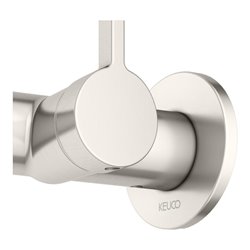 Keuco Fertigmontageset Edition 400 UP-Waschtisch-Einhebelmischer, o. Abl.garn, ni. geb., 243mm