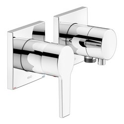 Keuco Fertigmontageset Edition 11 UP, m Schlauch, f 2 Verbr., verchromt