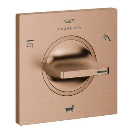 Grohe Fertigmontageset Allure UP-3-Wege-Umstellung, 1/2', w. suns geb.