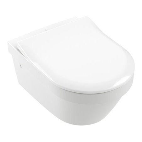 V&B Wand-WC, Tiefspüler Architectura 37x53cm, Abgang waagerecht, weiß