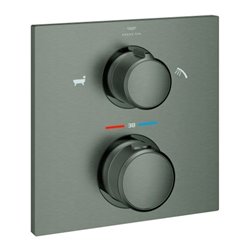 Grohe Fertigmontageset Allure UP-WA-THM, 2-W.-Umstg., hd graph. geb.