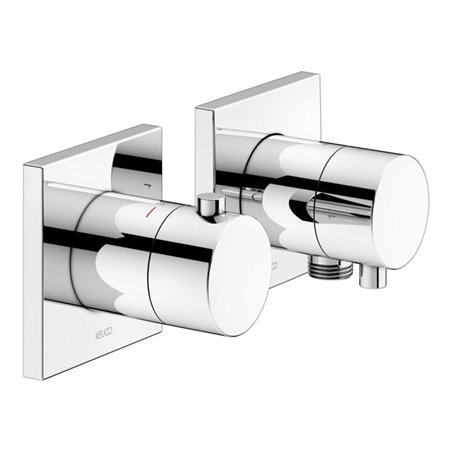 Keuco Fertigmontageset Edition 11 UP-THM, m Schlauch, f 2 Verbr., verchromt