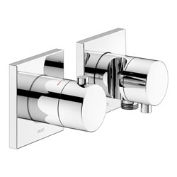 Keuco Fertigmontageset Edition 11 UP-THM, SA, Br.halt, f 3 Verbr., verchromt