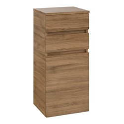 V&B Seitenschrank Legato 40x87x35cm, Anschlag links, Kansas Oak
