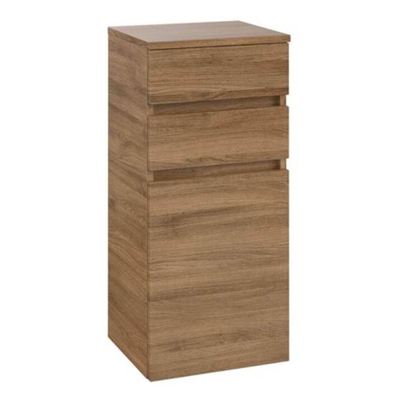 V&B Seitenschrank Legato 40x87x35cm, Anschlag links, Kansas Oak