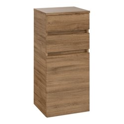 V&B Seitenschrank Legato 40x87x35cm, Anschlag rechts, Kansas Oak