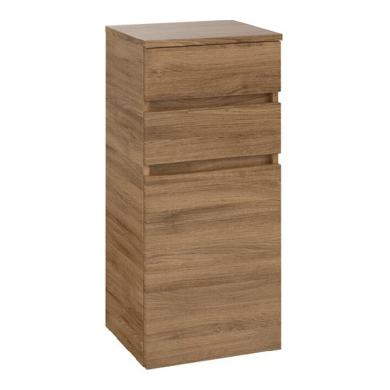 V&B Seitenschrank Legato 40x87x35cm, Anschlag rechts, Kansas Oak
