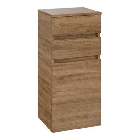 V&B Seitenschrank Legato 40x87x35cm, Anschlag rechts, Kansas Oak