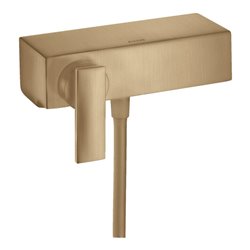 hansgrohe Brause-Einhebelmischer Axor Citterio AP, mit Hebelgriff, brushed bronze