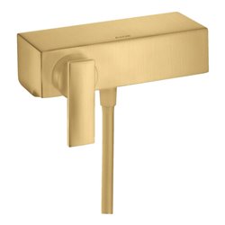 hansgrohe Brause-Einhebelmischer Axor Citterio AP, mit Hebelgriff, brushed gold optic
