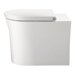 Duravit Stand-WC, Tiefspüler White Tulip 37x58cm, 4,5 l, Abg wa., riml, we Hyg gl