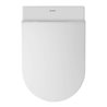 Duravit Stand-WC, Tiefspüler White Tulip 37x58cm, 4,5 l, Abg wa., riml, we Hyg gl