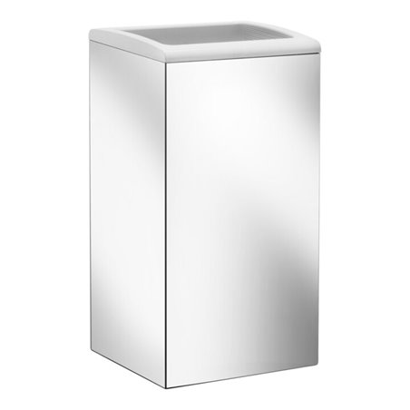 Keuco Abfallsammler Moll chrom-finish/anthrazit, wandhängend, 25 l