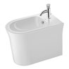 Duravit Stand-Bidet White Tulip 37x58cm, m HL, ÜL, HLB, weiß WonderGliss