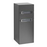 V&B Seitenschrank Subway 2.0 35,6x85,7cm, li, Gr. chr, we, bl ma Lac