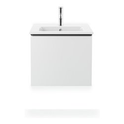 Duravit Möbelwaschtisch Me by Starck 53x43cm, we s-matt, WG, o. HL, m ÜL, HLB