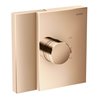hansgrohe Fertigset HighFlow Axor Edge UP-Thermostat, polished red gold