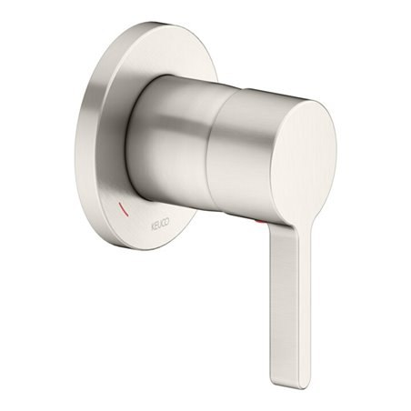 Keuco Fertigmontageset Edition 400 UP-Einhebelmischer, Nickel gebürstet