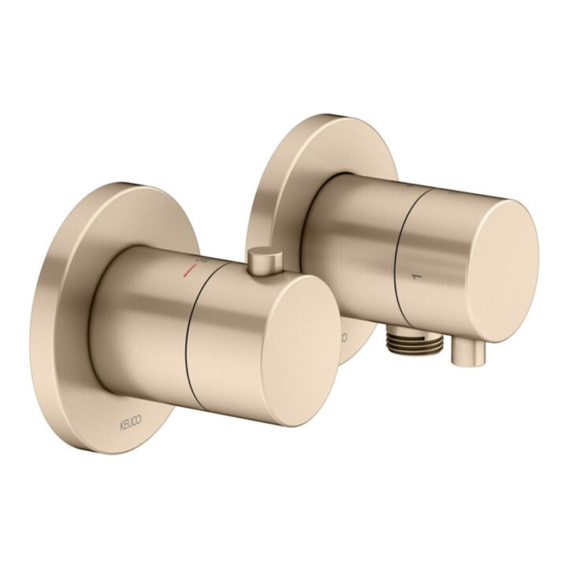 Keuco Fertigmontageset Edition 400 UP-THM, m SA, f 2 Verbr., bron geb.