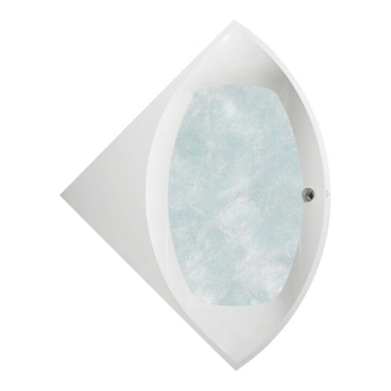 V&B Badewanne Squaro SQR 1450x1450x525mm Eck m. System CE TP1 Weiß Alpin