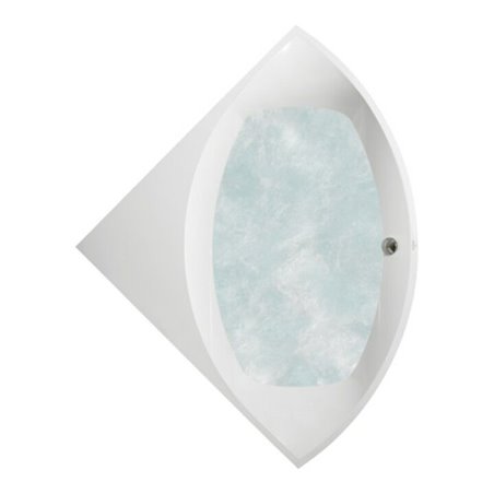 V&B Badewanne Squaro SQR 1450x1450x525mm Eck m. System CE TP2 Weiß Alpin