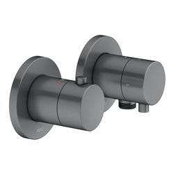 Keuco Fertigmontageset Edition 400 UP-THM, m SA, f 2 Verbr., SW-chrom geb.